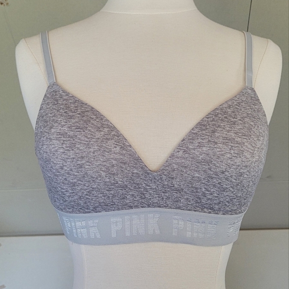 PINK Wireless Tshirt Bra 32C - Picture 1 of 5